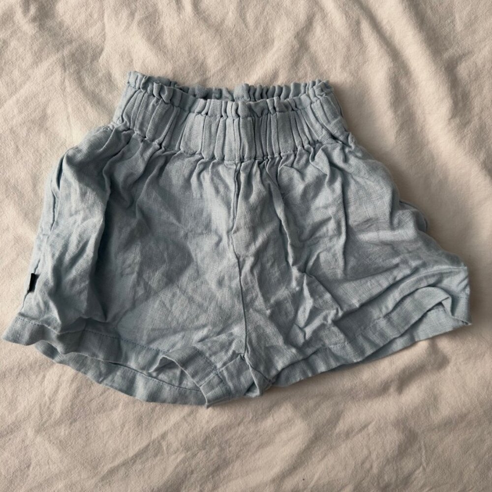 Hebe linen shorts